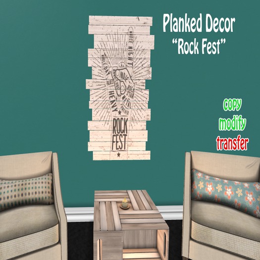 [AmHun] Planked Decor - Rock Fest