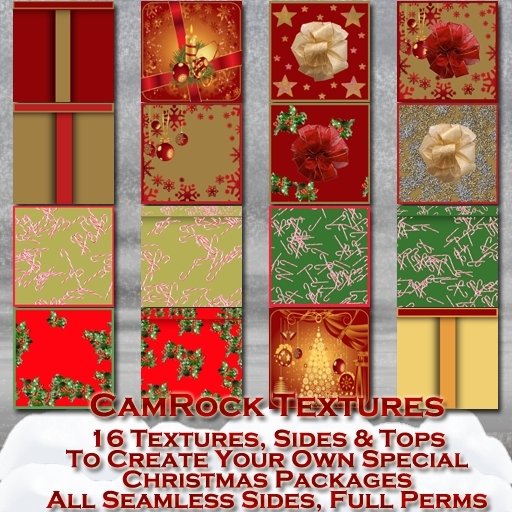 CamRock Textures: Christmas Gift Boxes