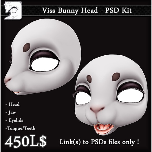 [JD] Viss Bunny Head - PSD Kit BOX