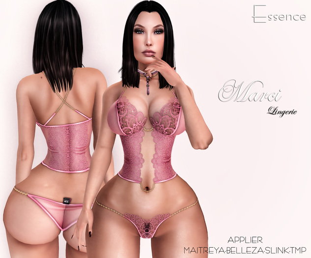 :ESSENCE:MARCI LINGERIE'PINK  APPLIER
