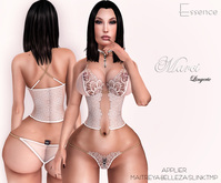 :ESSENCE:MARCI LINGERIE'WHITE APPLIER