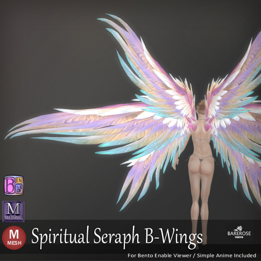 ::: B@R ::: Spiritual Seraph B-Wings (Bento Wings)