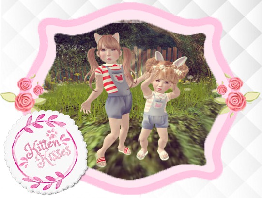 {Kitten Kisses} Red Dungarees