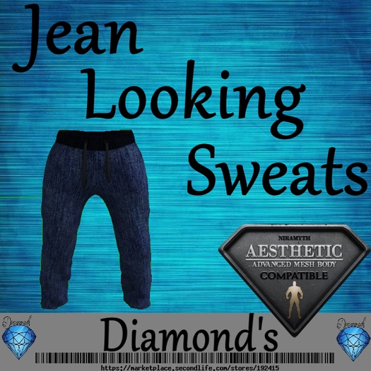 Jean Looking Sweats {Aesthetic}