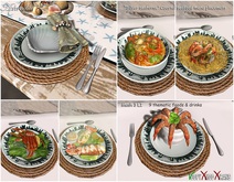 Aphrodite - The silver Seahorse - Coastal Seafood Placemat