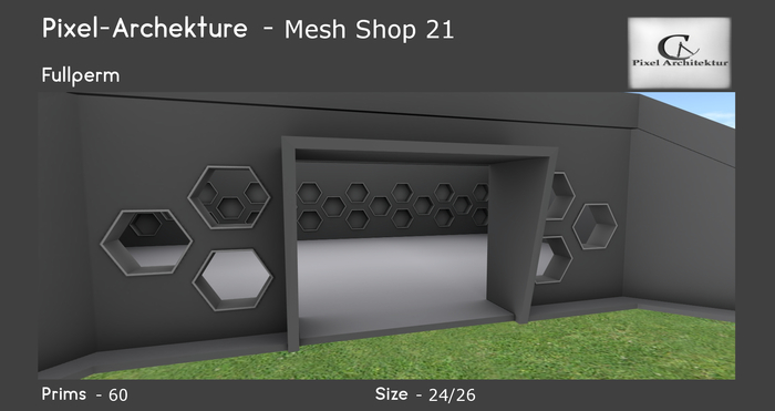 Pixel-Archekture - Mesh Shop 21