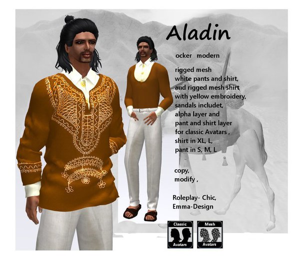 RP-Chic Aladin ocker modern