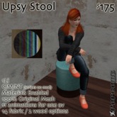 % Upsy Stool (multi) *MESH*