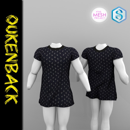 [OUKENBACK] Long Shirt Anchor TMP