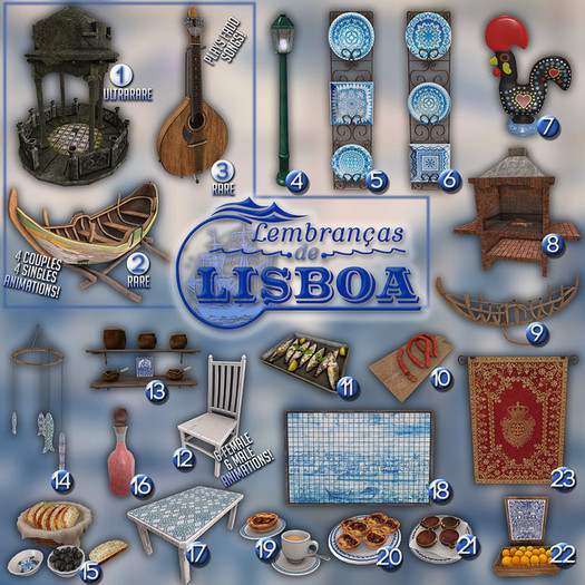 [Kres] Lembranca De Lisboa - Tapete (23)