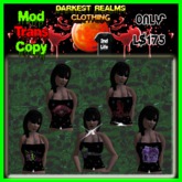 DRC - Juggalette Stary Halter Top Set (Spoil3d) (Megapack)