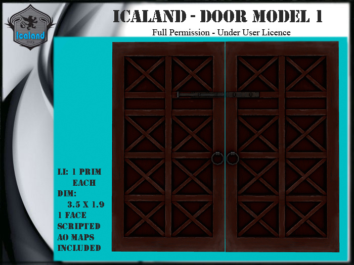 Icaland - Door Model 1