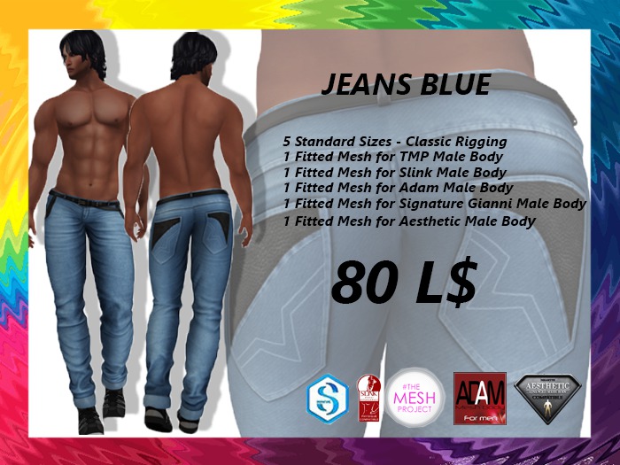 DP_ JEANS BLUE