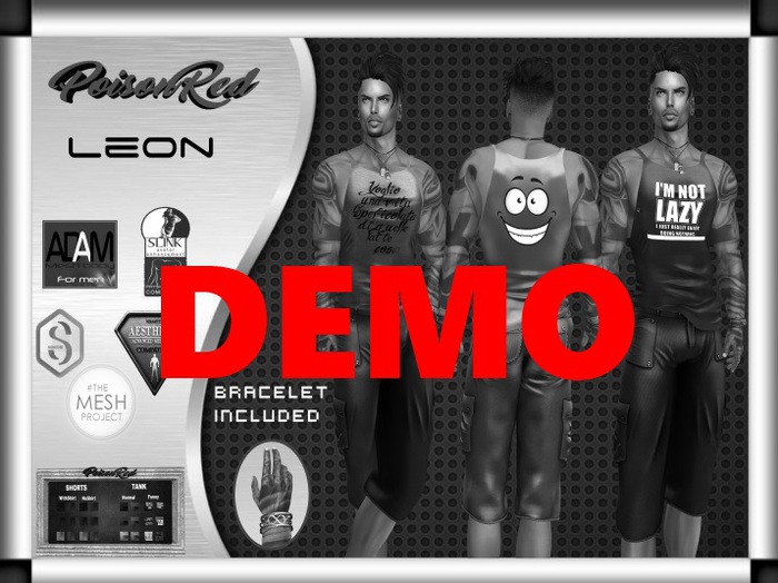 PoisonRed-Leon "Complete Outfit for Man" DEMO