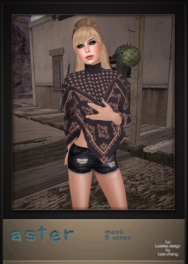 LUZ - Aster blue/tan - box