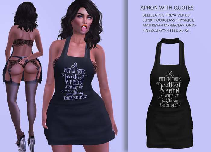 [M] Apron Prettiest Apron