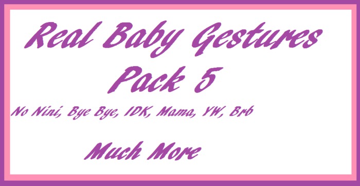 Baby Gesture Pack 5