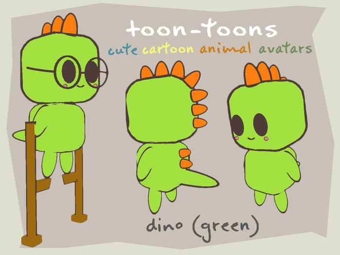 !ToonToons_Dino (green)