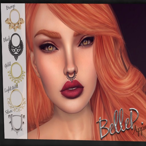 BelleP. Apparel -Gold Piercing