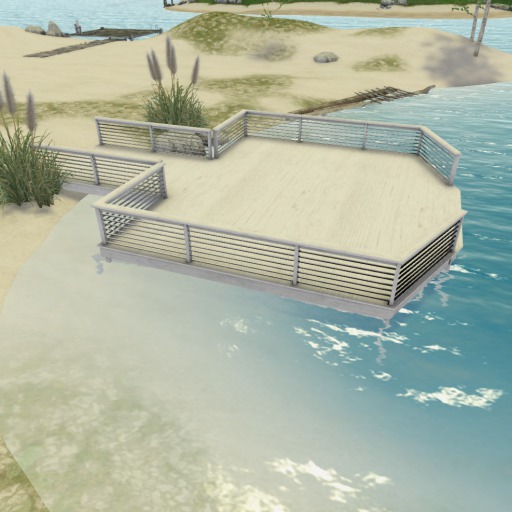 DJ / SF Beach Deck - White - Boxed