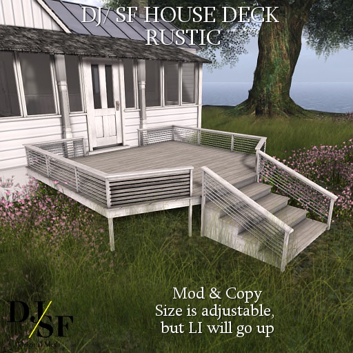 DJ / SF House Deck - Rustic