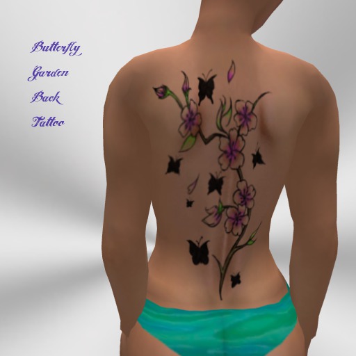 Butterfly Garden Back