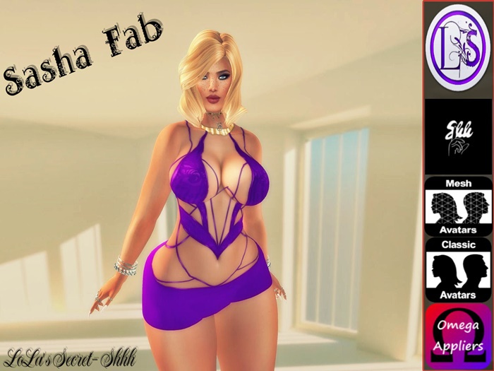 .~LS~SASHA FAB - PURPLE {OEMGA}