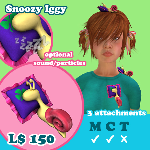 [AMH] Snoozy Iggy - red