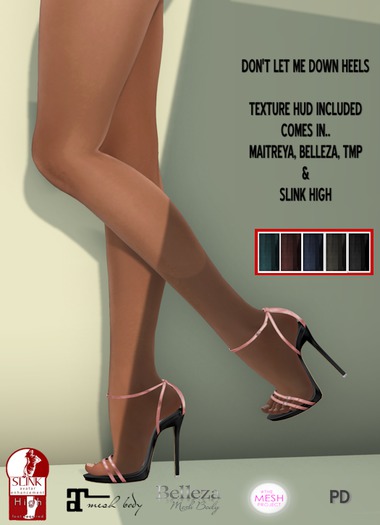 PD ~ Sale Bag - Dont Let Me Down Heels