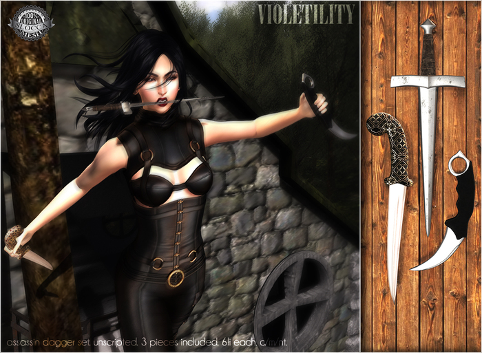 Violetility - Assassin Daggers