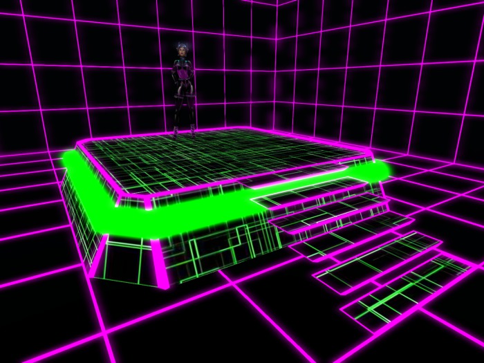 Cyber Neon Stage (No dances)