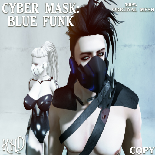 .::KHD::. Cyber Mask Blue Funk