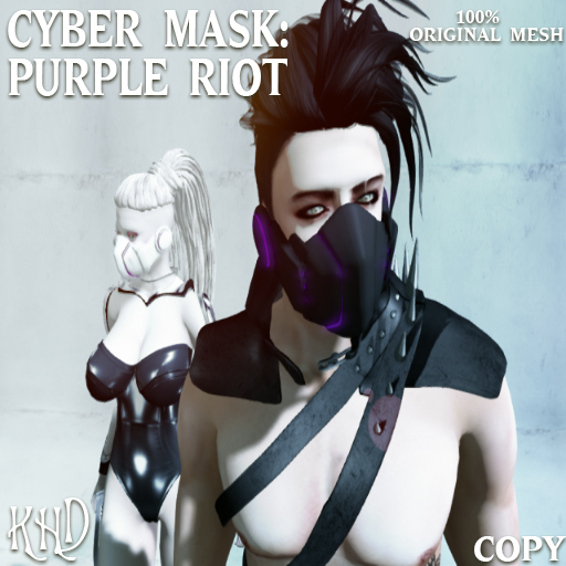 .::KHD::. Cyber Mask Purple Riot