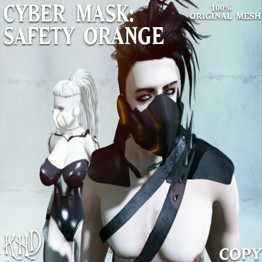 .::KHD::. Cyber Mask Safety Orange ( Box )