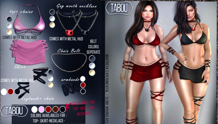 TABOU. Rachel Top Red(M.Lara)