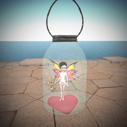 Fairy tipjar pink wink dress