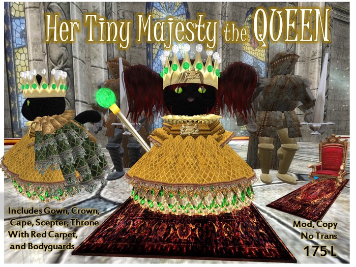 Her Tiny Majesty the QUEEN Box