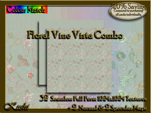 !Kushi! FloralVineVistaCOMBO Textures -WEAR TO UNPACK