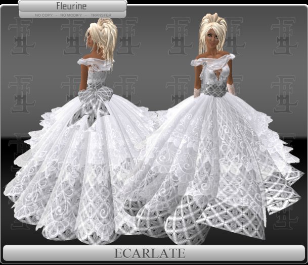 Ecarlate - Dress More Gray / Robe Ample Grise - Fleurine
