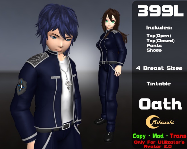 [Mika] Oath Complete Outfit