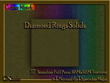 Diamond Rings Solids Textures