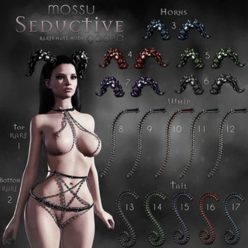 Mossu - Seductive(5).Horns - Green