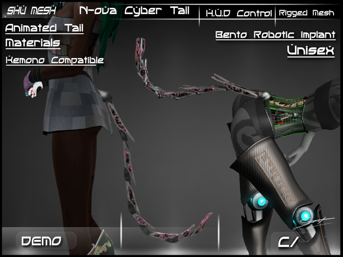 N-ova Cyber Tail (DEMO)-Shu Mesh-Bento