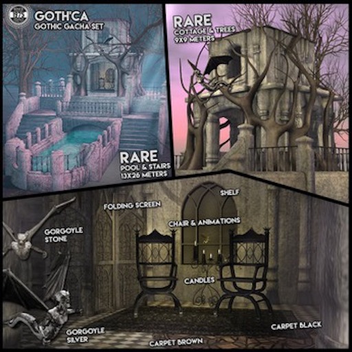 [Since1975]Goth'ca- Gorgoyle (Natural)