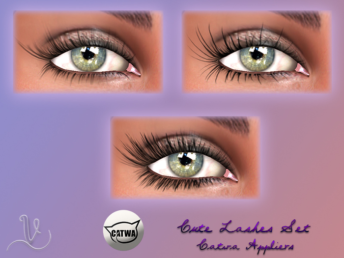 -Vivienne Braveheart- Cute Lashes Set [Catwa]