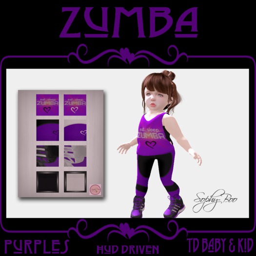 Zumba Outfit Purple