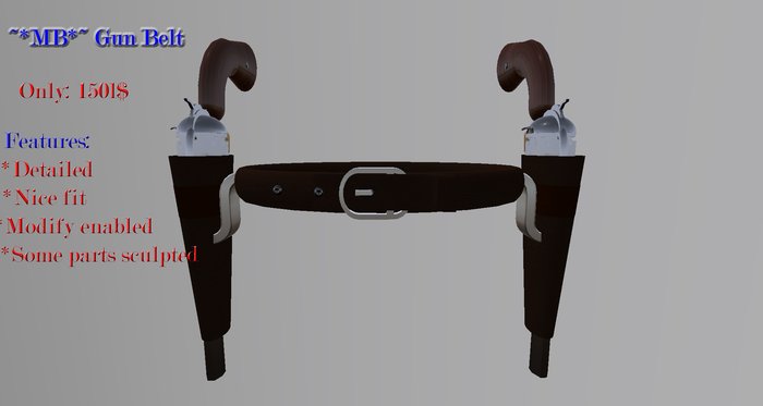 ~*MB*~ Wild west/Western Gun Belt/Gunbelt