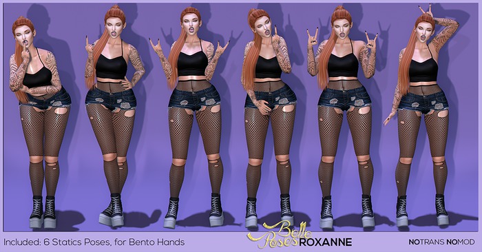 BellePoses - Roxanne (Bento Pack)