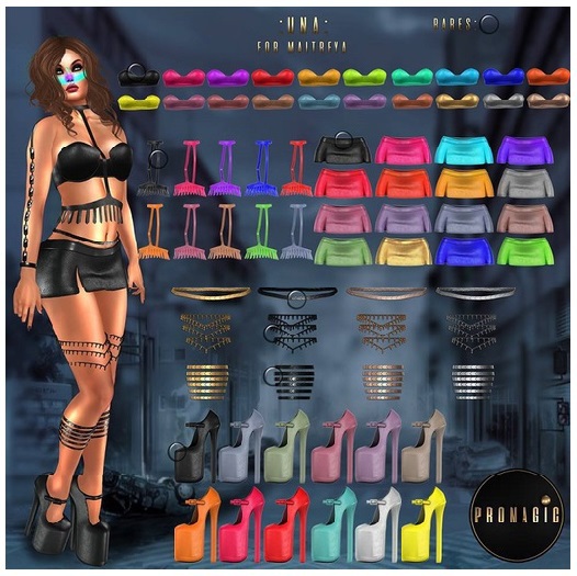 *PROMAGIC* Una-Chest Belt-Pink