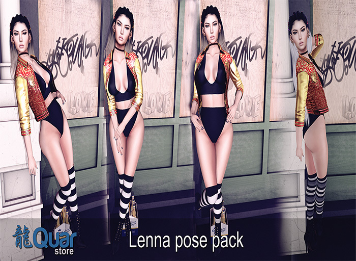 Quar store - Lenna pose pack